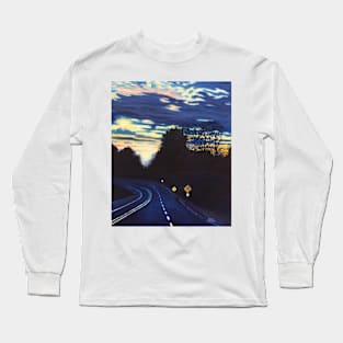 'ON A LONELY ROAD' Long Sleeve T-Shirt